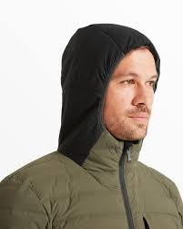 M-Divide Fusion Stretch Hoodie Earthen/Black Men's Clothing