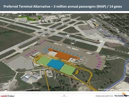 Des Moines Airport New Terminal Proposal South Side Of Main Runway Aerial Images Aerial Des Moines