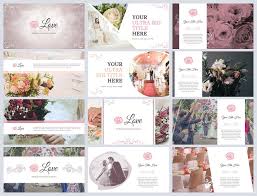 Love Wedding Powerpoint Template Powerpoint Templates Free Wedding Templates Powerpoint Template Free