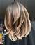 Medium Length Dark Brown With Blonde Highlights