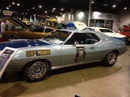 72 Amc Javelin Alabama State Trooper At The Corvette And Muscle Car Show In Rosemont Il 2012 Police Cars Rescue Vehicles Drag Racing Cars