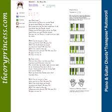 Learn To Play No Way No By Magic For Complete Lyrics Guitar Piano Chords Visit Theory Princess Com Piano Chords How Are You Feeling Piano