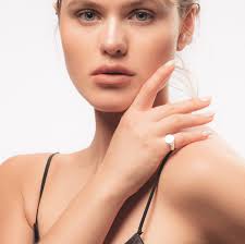 14K Solid Gold Signet Ring Personalized Signet Ring Dainty Silver Ring  Mothers Day Gift