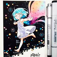 36 2k Likes 148 Comments Ibu Ibu Chuan On Instagram Inktober2017 Dia 3 Te Encontrare Antes Que Las Estrellas Dibujos Kawaii Dibujos Arte De Anime
