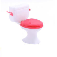 The pink seat, handle and paper holder i get but what has barbie been. Greatlove Mini Barbie Toys Accessories Small Toilet Toy By Greatlove Shop Online For Toys In The United States