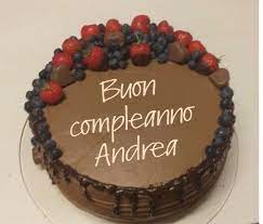 Buon Compleanno Andrea Buon Compleanno Compleanno Onomastico