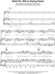 Drake Feat Majid Jordan Hold On We Re Going Home Sheet Music In F Minor Transposable Download Print Sheet Music Flute Sheet Music Going Home