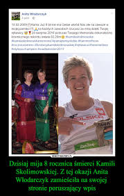 Rodzice skolimowskiej oskarżają lekarzy o śmierć córki. Dzisiaj Mija 8 Rocznica Smierci Kamili Skolimowskiej Z Tej Okazji Anita Wlodarczyk Zamiescila Na Swojej Stronie Poruszajacy Wpis Demotywatory Pl