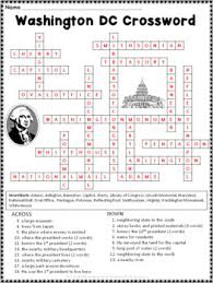 Get the history behind the jefferson memorial, washington monument and more. Washington Dc Crossword Puzzle By Ann Fausnight Tpt