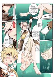 ✅️ Porn comic Ningguang. Genshin Impact Sex comic beauty blonde was | Porn  comics in English for adults only | sexkomix2.com