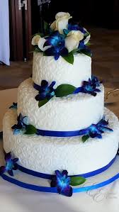 Royal purple roses and purple hydrangeas wedding cake with a disney twist. Gallery Featured E And E Special Events
