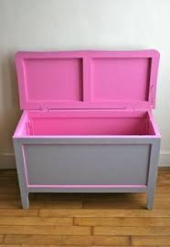 Rangement 3 compartiments enfant 55cm bleu. 17 Idees De Coffre A Jouets Coffre A Jouets Coffre Jouet