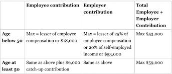 how much can i contribute to my self employed 401 k plan