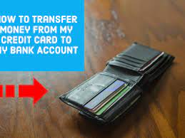 Transferring money from your credit card to your bank account can be cheaper than taking out a loan to buy something you wouldn't normally be able this will depend on how much money you want to transfer into your bank account, how long you need to borrow the money from your credit card. How To Transfer Money From A Credit Card To A Bank Account Toughnickel