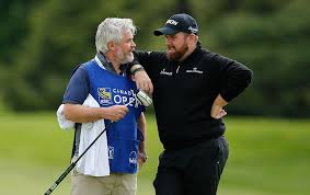 Lowry celebrates with his caddie bo martin after winning the open. Shane Lowry Sacking My Caddy Mid Tournament Was A Mistake