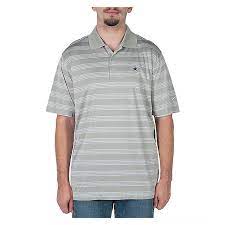 Dallas Cowboys Nike Golf Tech Core Stripe Polo Grey Dallas Cowboys Dallas Cowboys Pro Shop Nike Golf