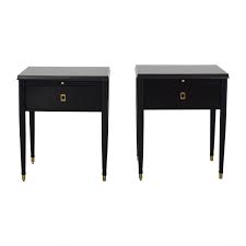 64 Off Williams Sonoma William Sonoma Lacourte One Drawer Nightstands Tables