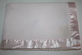 Messages From The Heart Pink Thermal Baby Blanket Satin Trim Edge 29x39 Kidsline Messagesfromtheheart Ba Baby Girl Blankets Girl Nursery Bedding Pink Bedding
