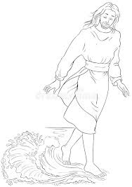Download this adorable dog printable to delight your child. Bible Story Jesus Walking On Water Vector Cartoon Christian Coloring Page Stock Vector Illustration Of Bible Christian 139894676