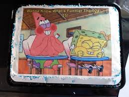 Read on for 101 yogi berra baseball quotes from yogi berra, famous yoga berra quotes and the best yoga berra yogi isms. Spongebob Wanna Know What S Funnier Than 24 Personalized Birthday Edible Frosting Image 1 4 Sheet Cake Topper Walmart Com Walmart Com