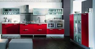 Red kitchens are very famour and not only does it brighten your kitchen, it also looks very cool. 15 Stunning Red Kitchen Ideas Home Design Lover