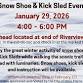 Snow Shoe & Kick Sled Event with the City of Belle event image