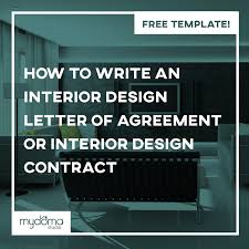 Maybe you would like to learn more about one of these? Free Design Contract Template How To Write An Interior Design Contact Mydoma Studio