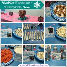Birthday Party Snack Ideas A Healthier Frozen Themed Birthday Party Frozen Themed Birthday Party Healthy Party Snacks Frozen Theme Party