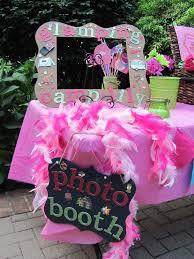 Photo Booth At A Glamping Birthday Party See More Party Ideas At Catchmyparty Com Glamping Birthday Party Glamping Birthday Spa Birthday Parties