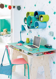 Make use of the desk drawers to keep things you need close by but not spread out all over the desktop. Home Dzine Home Diy Plywood Desk For Child S Study Area