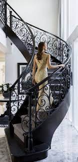 Pin By Simplysimm On Miss Millionairess Co Stairs Design Stairway Design Wrought Iron Stair Railing Stairways