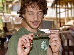 Aquatic Coral snake In honor of World Snake Day (which was yesterday), I  wanted to share one of the most beautiful snakes I encountered in the  Peruvian Amazon: Micrurus surinamensis, the aquatic