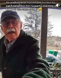 Doug and his hand-delivered party invite in Bucks County goes viral