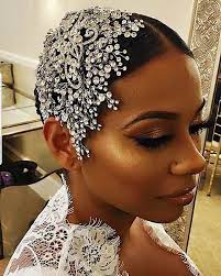 Terrific Pictures Bridal Headpiece Black Bride Tips Wedding Locks Extras Are An Essential Area Of Th In 2021 Bride Headpiece Wedding Hair Accessories Crystal Headpiece