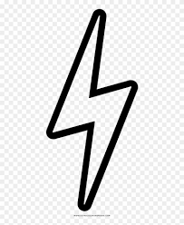 La primera página de lightning bolt esta totalmente coloreada!!!! Lightning Bolt Coloring Page For Kids Coloring Book Free Transparent Png Clipart Images Download