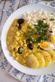 Aji De Gallina Peruvian Chicken Recipe Recipe Peruvian Cuisine Peruvian Recipes Peruvian Dishes