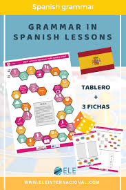 Pin En Juegos De Mesa Para Clase De Espanol