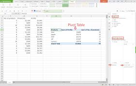How To Create A Pivot Table To Analyze Data In Wps Spreadsheets