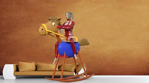 Rideem cowgirl 3D Render, Digital Art by sonny-conner