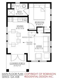 Craftsman Gha 232 Robinson Plans How To Plan Tiny House Layout Granny Pods Floor Plans