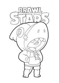 Brawl Stars Para Colorear Leon Tiburon