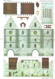 Auf etwa 250m² führen wir eine. Bastelbogen Romantische Altstadt Kaukapedia Papierarchitektur Kartonhaus Bastelbogen