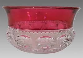 Fruit bowls, birthday gift, french, jadisintimespast. Learning About Flashed On Color In Antique Glass