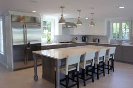 Transitional Kitchen With Perla White Quartz Find Porcelain Tile Kitchen Island Flush Country Industr Kitchen Design City Kitchen Design Beautiful Kitchens There is no doubt that most people have some pretty crazy and hectic daily schedules.