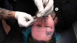 A high nostril piercing is located before the bridge, just above the spot where a traditional piercing goes. Nasallang Piercing Youtube