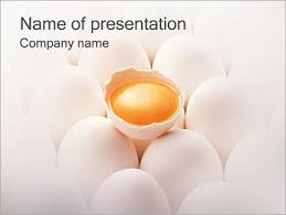 The free desert powerpoint template has an orange background and illustration of a desert and camels (designed by freepik) that makes it look if you want to make a beautiful presentation with a professional look, this is the right ppt background for you. Eggs Powerpoint Template Smiletemplates Com