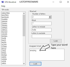 To make the challenge even more difficult, the writer could. 20 Best Free Anagram Generator Software For Windows