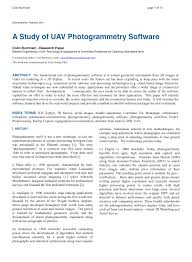 Heif can store various types of images, but the main application of heif is to store images that have been compressed using. Pdf A Study Of Uav Photogrammetry Software