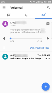 It also supports just regular voice calls as well. Signal 101 How To Register Using A Google Voice Number Smartphones Gadget Hacks