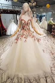 27 mermaid wedding dresses for wedding party | wedding dresses guide. Gold Embroidery Simple Long Tail Wedding Dress Wedding Dress Patterns Colored Wedding Dresses Wedding Dresses With Flowers